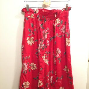 Wide Leg High Waist Culottes